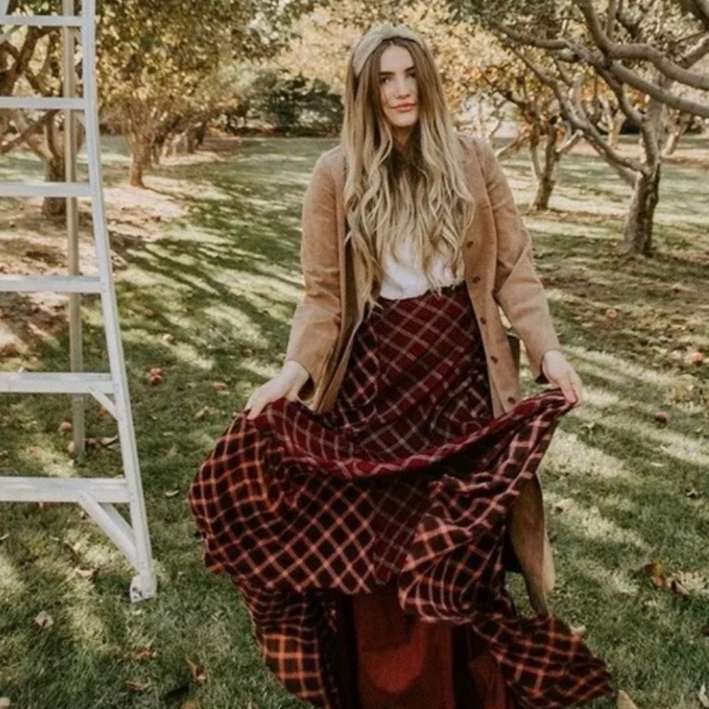 Free People Prairie Dreams Skirt Size 8